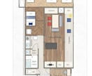 おしゃれで目を引く間取り図面を作ります パッと見でお部屋のイメージが湧きます。民泊案件実績多数あり。 イメージ6