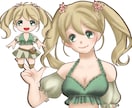 イメージキャラの立ち絵(パーツ分けOK)描きます 等身・ミニキャラ問わず。パーツ分けOK! イメージ2