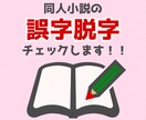 同人小説誤字脱字チェックします 誰かの目を通せば誤字脱字はガクンと減る！一次も二次も大歓迎！ イメージ1