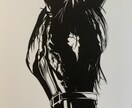一枚の紙から切り絵を作ります あなたのペットや思い出の写真を切り絵にします。 イメージ2