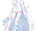 女の子の立ち絵・全身絵お描きします ♦追加料金なしで商用利用が可能です！ イメージ3