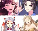 SNS用アイコン描きます かわいい・かっこいい・きれいなテイストお任せください！ イメージ1