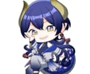 あなただけのかわいいミニキャラお描きします 好きなポーズ、服装、表情で！ミニキャラお描きします！！ イメージ3