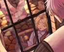 物語を想像したくなる絵を描きます 生き生きとしたキャラクターを描きます イメージ4