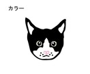 犬猫・動物お顔シンプルモノクロ線画イラスト描きます お写真からオリジナルイラスト制作いたします！ イメージ3