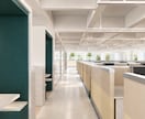 内装・インテリアのCGパースを作成します 店舗・オフィスなど、さまざまな空間に対応いたします。 イメージ1