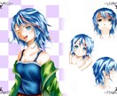 元気な可愛いイラストを作成いたします アイコン、ヘッダー、一枚絵などのイラストを作成いたします。 イメージ1