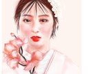 似顔絵オーダーイラストや挿し絵をお描きします リアルっぽく　水彩よりの優しいタッチで仕上げます。 イメージ7
