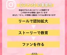 インスタを伸ばす方法教えます 5月末までの限定価格！スクール型で初めてでも安心！質問し放題 イメージ4