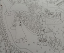 物語を紡ぐ一枚絵の水彩イラストを描きます 大切な方への贈り物としていかがでしょう。 イメージ3
