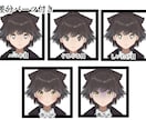 Live2D用パーツ分けイラスト制作します 女性男性どちらも対応可能な立ち絵イラストです イメージ3