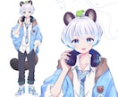 可愛い愛されキャラクターで配信活動をお手伝いします 配信活動をもっと楽しく！理想のキャラクターお描きします！ イメージ9