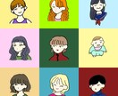 ゆるっとシンプルおしゃれなアイコン作成します お好みの色を組み合わせてかわいくします！ イメージ10