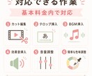 素材とご希望をもとに縦型ショート動画を編集します はじめてのご依頼も丁寧に対応いたします イメージ2