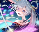 一枚絵を描きます キャラクターを最大級に魅力的に!そんな一枚絵を! イメージ4