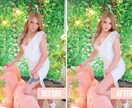 人物写真を綺麗に・可愛く修正レタッチいたします スリム体形にしたい、肌を露出させたい！風俗レタッチ OK! イメージ2