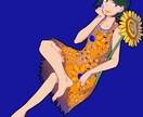 二次創作OK！イラスト制作承ります SNSのアイコン、ヘッダー、TRPG用立ち絵等 イメージ2