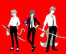 等身イラストお描きします 商用利用◎かっこいいオリジナルキャラクターを！ イメージ6