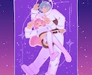 あなたの「うちの子」描きます 暖かくも鮮やかな色使いのイラストを描きます イメージ3
