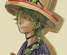 ラフな筆致の厚塗りイラストをお描きします キャラの魅力を引き出す「スケッチ風」仕上げ！ イメージ7