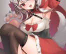 SNSで差がつく!!「主役級」のイラスト描きます 男女可！一枚絵から立ち絵…様々なジャンルに対応します！ イメージ4