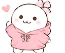 写真1枚からAIでかわいいもちもちアイコン作ります 自分の描いた絵を元にしております。 イメージ4