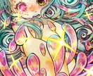 綺麗でかわいい女の子の1枚絵描きます 丁寧に細かく、全力で描ききります！ イメージ2
