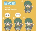 2〜4頭身のシンプルなミニキャライラスト描きます 商用利用◎アイコン・グッズ・動画素材などにどうぞ！ イメージ2