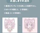 最短即日!あなただけのかわいいアイコン描きます あなたのSNSをもっとかわいくしてみませんか？ イメージ2