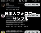 X日本人フォロワー1000人増やします Twitter日本人増加！最大で365日減少補填！振り分け可 イメージ3