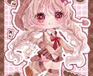 5名限定価格！透明感かわいい！SD描きます 映え間違いなし！早期納品！！！ イメージ3