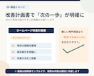 ホームページの修正や集客の悩みに答えます プロが今の状態を診断して、改善策を伝えます イメージ4