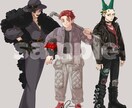 自然な仕草のキャラクター立ち絵を制作します TRPG／配信用サムネイルなどに使用できるイラストを描きます イメージ7