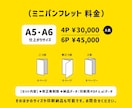 歴15年のプロがミニパンフレットを作成します 通販同封にも、店頭設置にも活躍します！ イメージ2