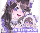 可愛く！SNSのアイコンイラスト承ります YouTubeなどの様々なsnsでのアイコンを描きます。 イメージ1