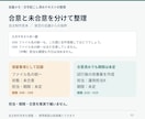 会議メモから決定事項とToDoを整理します 発言の根拠を残し、決定・提案・保留を分けて納品 イメージ2