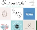 シンプル、フェミニン、カジュアルなロゴを作成します 新規開業する方へ、低価格でイメージに合ったロゴを全力で作成！ イメージ1
