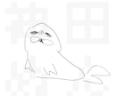 ゆるかわいい動物アイコン作成します 独特でふざけた表情がかわいいアイコン提供致します。 イメージ4
