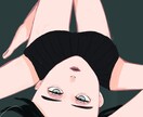 貴方の理想の絵を描きます Skeb依頼歴あり！目が特徴的な人物を描きます イメージ4