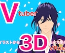 Vtuber★VRoid＋αで3Dモデル作ります 10年以上で1000点超を世に送り出した現役デザイナーが制作 イメージ1