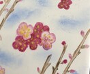 新しい年を迎えるにあたり正月飾りをつくります 正月飾り④梅の花　あまり華やかではないのに清楚でかわいい花 イメージ2
