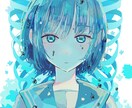 鮮やかで目を引くイラストを描きます MVサムネイルやMVイラストにいかがでしょうか！ イメージ1