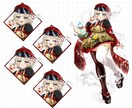 企業実績多数！立ち絵・キャラデザ制作します パーツ分け対応◎ 商用利用込み・幅広く対応！ イメージ5