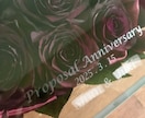 プロポーズの花束・結婚式ブーケ　記念の花を残します 【スクエアS】大切な日のお花を保存　ブーケ・プロポーズの花束 イメージ10