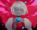 動画・サムネイル用イラストの制作をします 歌ってみたなどの動画や配信などに使用するイラストの制作です イメージ8