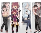 Vtuber、TRPGなどの立ち絵描きます 柔らかく可愛い雰囲気が得意です イメージ3