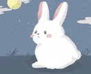 好きな動物やペットのゆるふわなイラストを描きます LINEアイコンやグッズ用のワンポイントに使用できます。 イメージ7