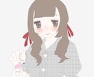 女の子イラスト描きます 女の子のラフなイラストお試し価格で描きます イメージ6
