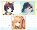 立ち絵、アイコンなど魅力が伝わるイラスト制作します 商業経験あり！配信、動画、各種活動や創作を彩ります イメージ5