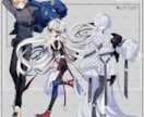 TRPG/創作立ち絵描きます かっこいい男性から可愛い女の子、表情差分までオプション可能 イメージ2